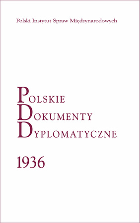 Polskie Dokumenty Dyplomatyczne 1936   