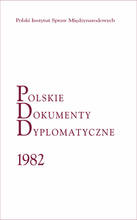 Polskie Dokumenty Dyplomatyczne 1982
