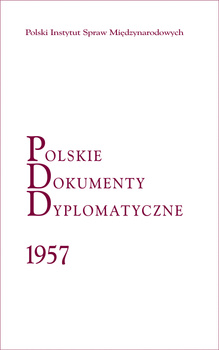 Polskie Dokumenty Dyplomatyczne 1957 EGZEMPLARZ Z WYSTAWY